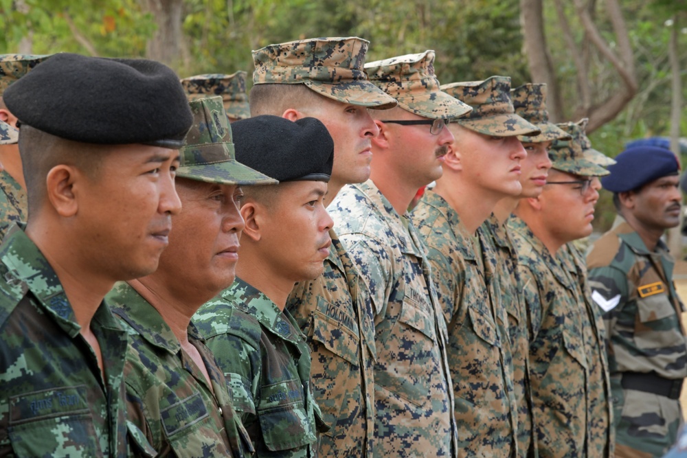 Cobra Gold 20: Royal Thai, US, Indian forces celebrate new school facility