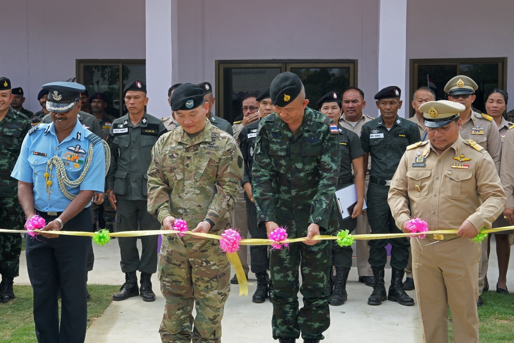 Cobra Gold 20: Royal Thai, US, Indian forces celebrate new school facility