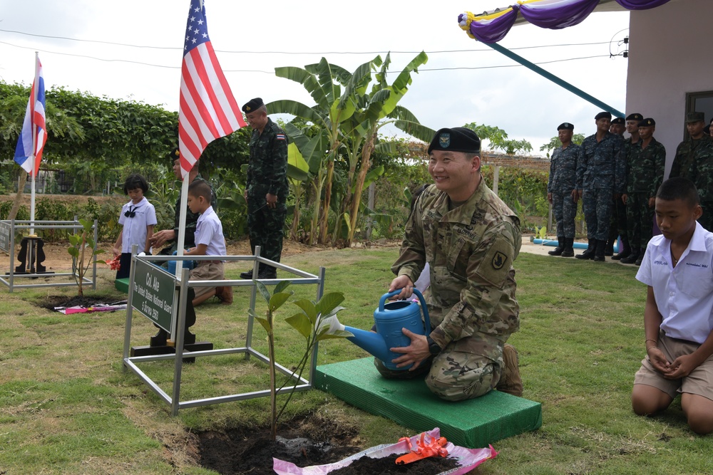 Cobra Gold 20: Royal Thai, US, Indian forces celebrate new school facility