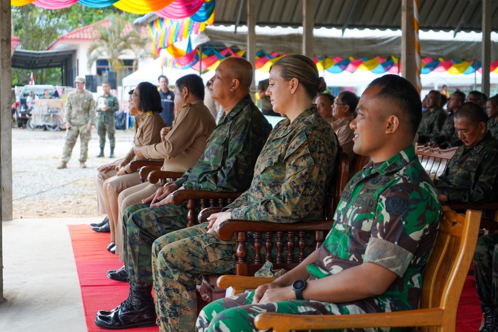 Cobra Gold 20: Royal Thai, US, Indonesian Armed Forces work together to construct a school
