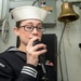 U.S. Sailor stands watch