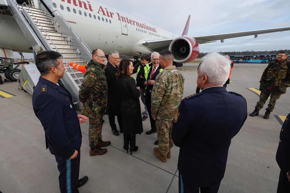 First Soldiers arrive to Nuremberg for DEFENDER-Europe 20