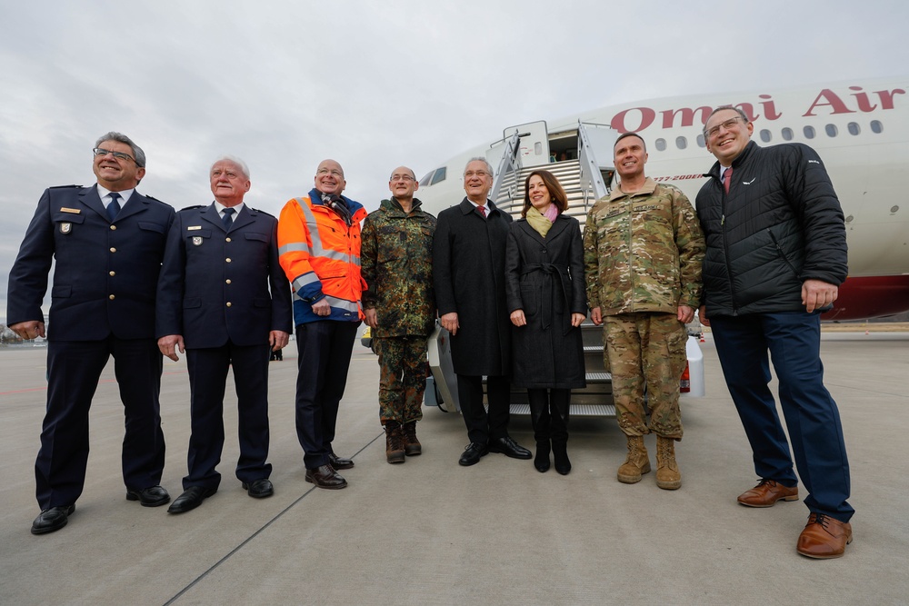 First Soldiers arrive to Nuremberg for DEFENDER-Europe 20