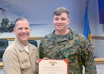 Griffith named FRCE Marine of the Year