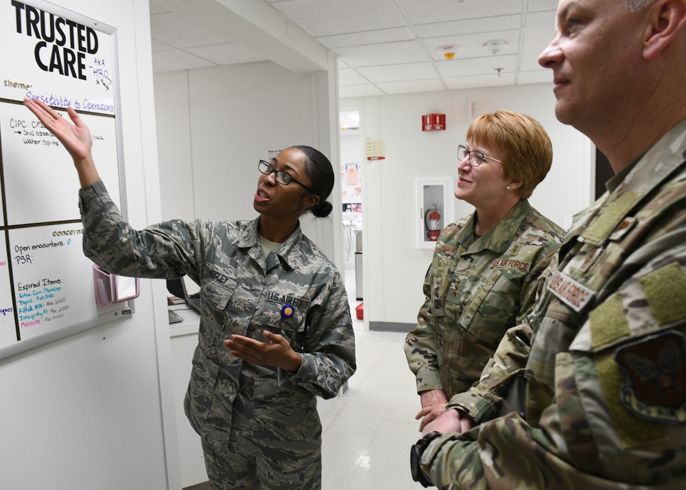 Air Force Surgeon General Visits Beale Air Force Base