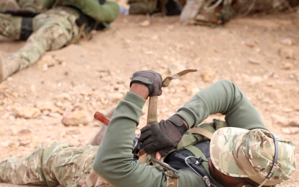 Cabo Verdean Armed Forces train at Flintlock 20