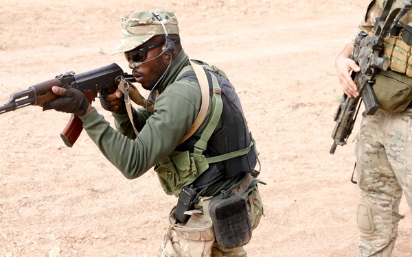 Cabo Verdean Armed Forces train at Flintlock 20