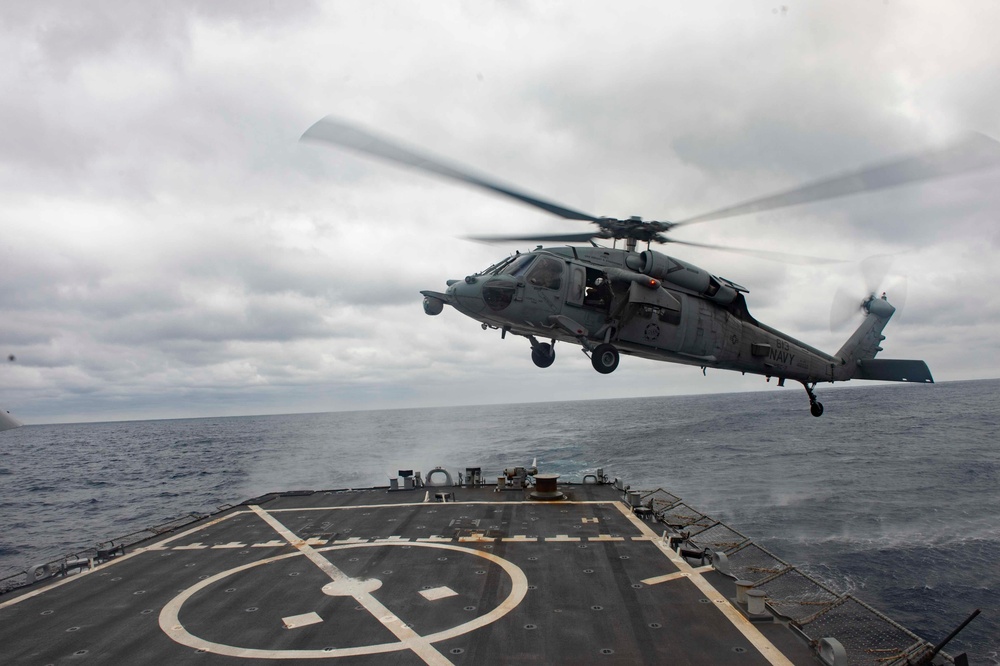 Stout Conducts Operations in the Atlantic