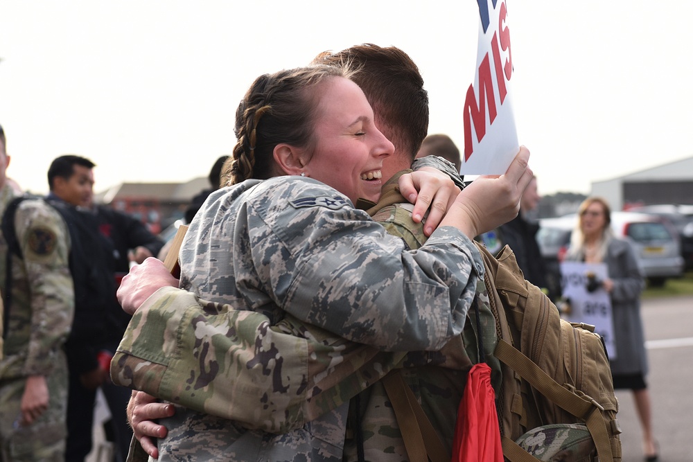 Deployers return to Lakenheath