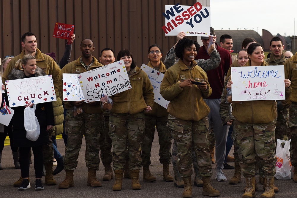 Deployers return to Lakenheath