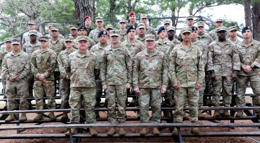 Texas Military Department's 2020 Group Photo with Chief Master Sgt. Cornitius