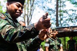 Cobra Gold 2020: Royal Thai Marines teach 31st MEU MRF jungle survival