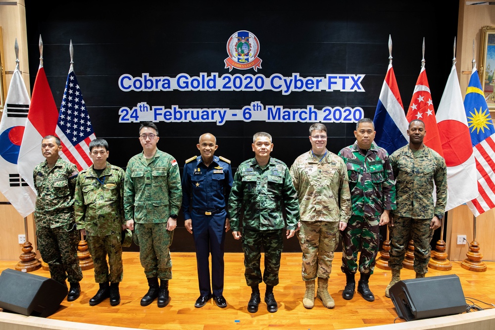 Cobra Gold 2020: Cyber FTX opening ceremony