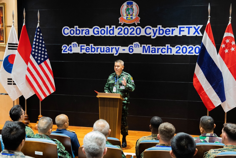 Cobra Gold 20: Cyber FTX Opening Ceremony