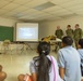 U.S. Navy Sailors Teach Marcial A. Sablan Students for Career Day