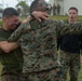 U.S. Marines conduct non-lethal weapons training