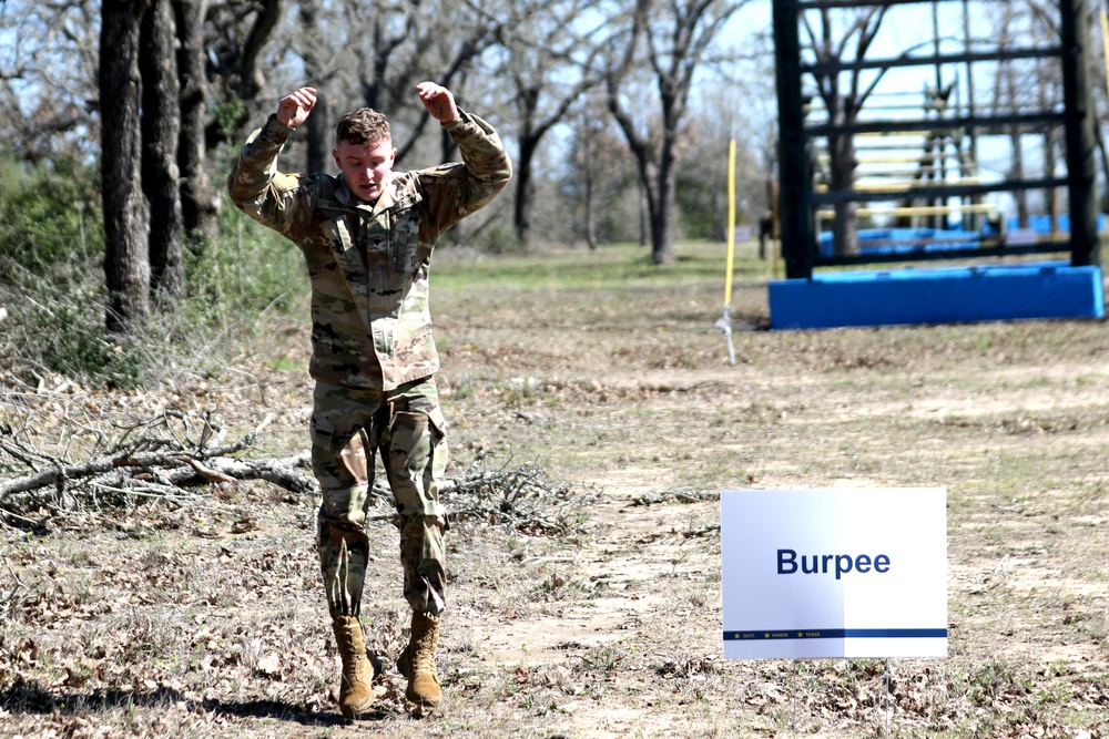 Burpees and Air Assault Course