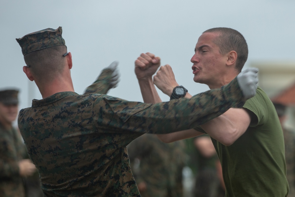 U.S. Marines conduct non-lethal weapons training