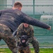 Iwakuni Military Working Dog Handlers conduct agression training