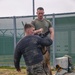 Iwakuni Military Working Dog Handlers conduct agression training