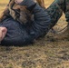 Iwakuni Military Working Dog Handlers conduct agression training