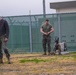 Iwakuni Military Working Dog Handlers conduct agression training