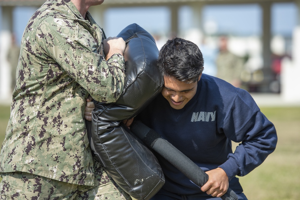 White Beach Naval Facility Non-Lethal Security Training