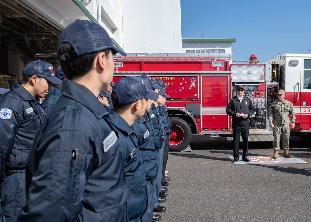 CNRJ Fire Department Awards Ceremony