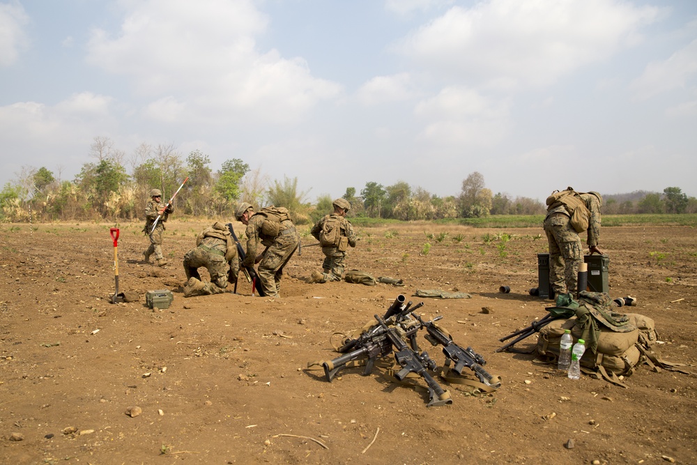 Cobra Gold 20: US Marines with 1st Battalion, 5th Marines participate in CALFEX