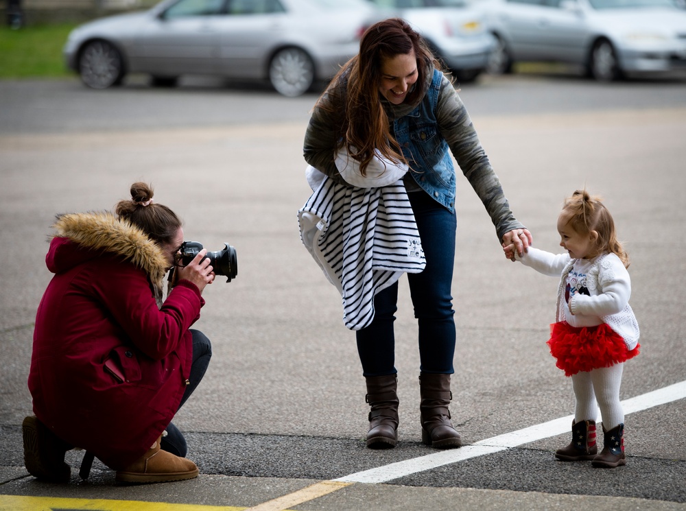 Deployers return to Lakenheath