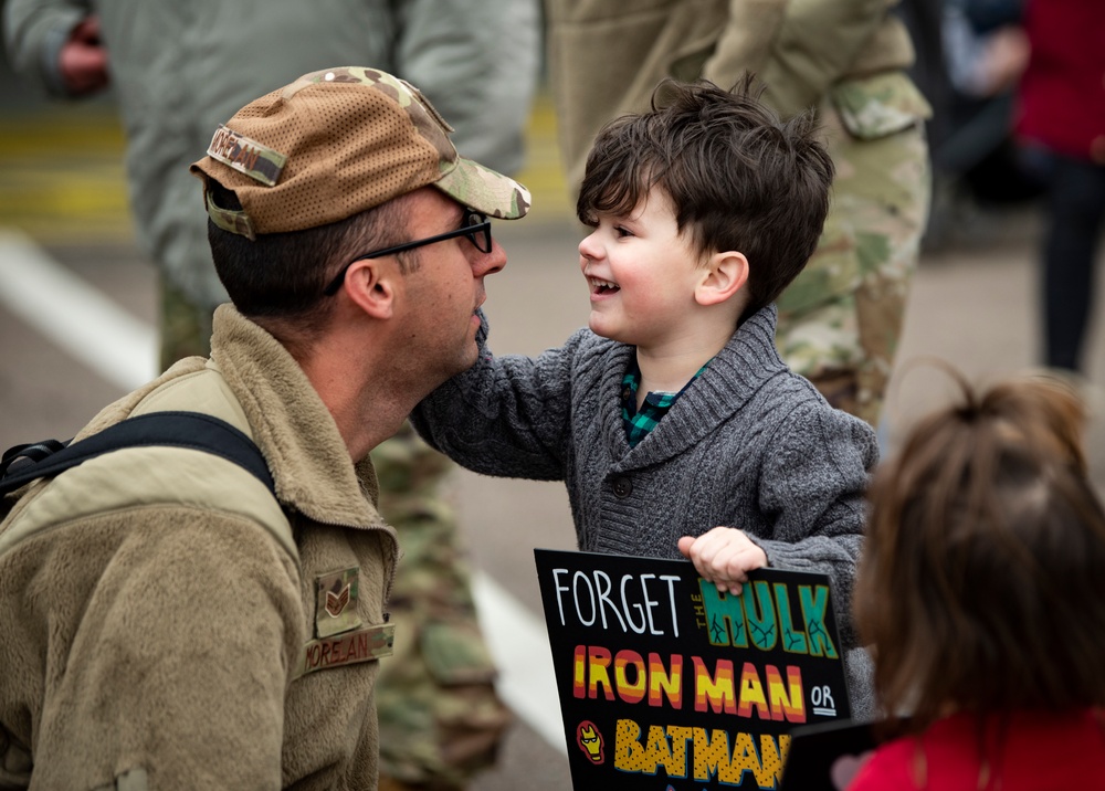 Deployers return to Lakenheath