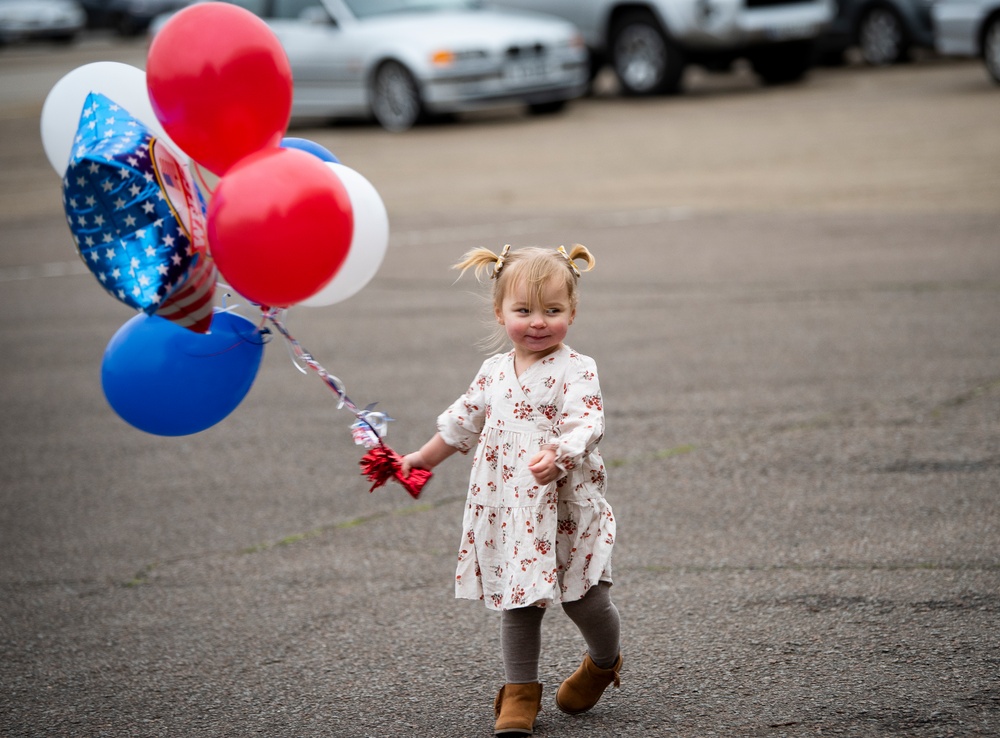 Deployers return to Lakenheath