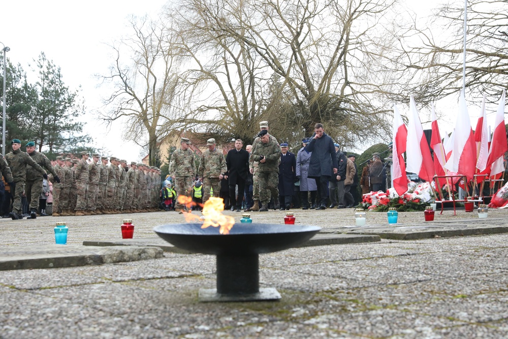 U.S., Polish soldiers participate in 75th liberation ceremony of local Polish town