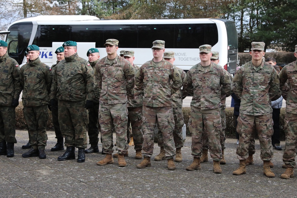 U.S., Polish soldiers participate in 75th liberation ceremony of local Polish town