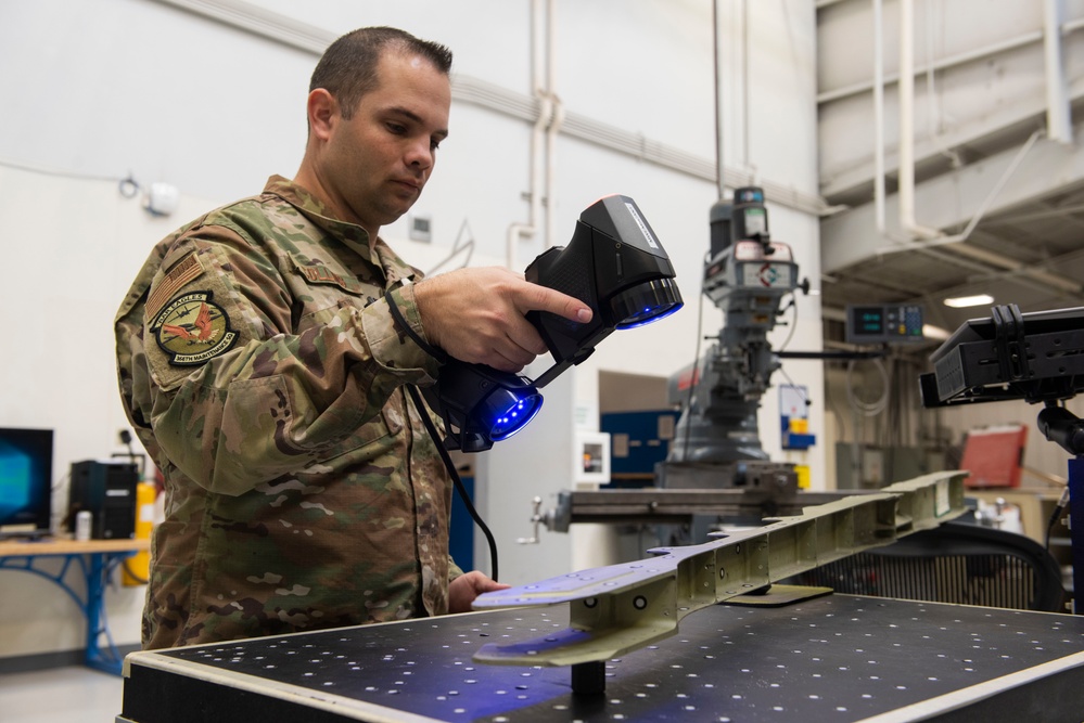 MHAFB brings future faster with hand-held 3-D scanner