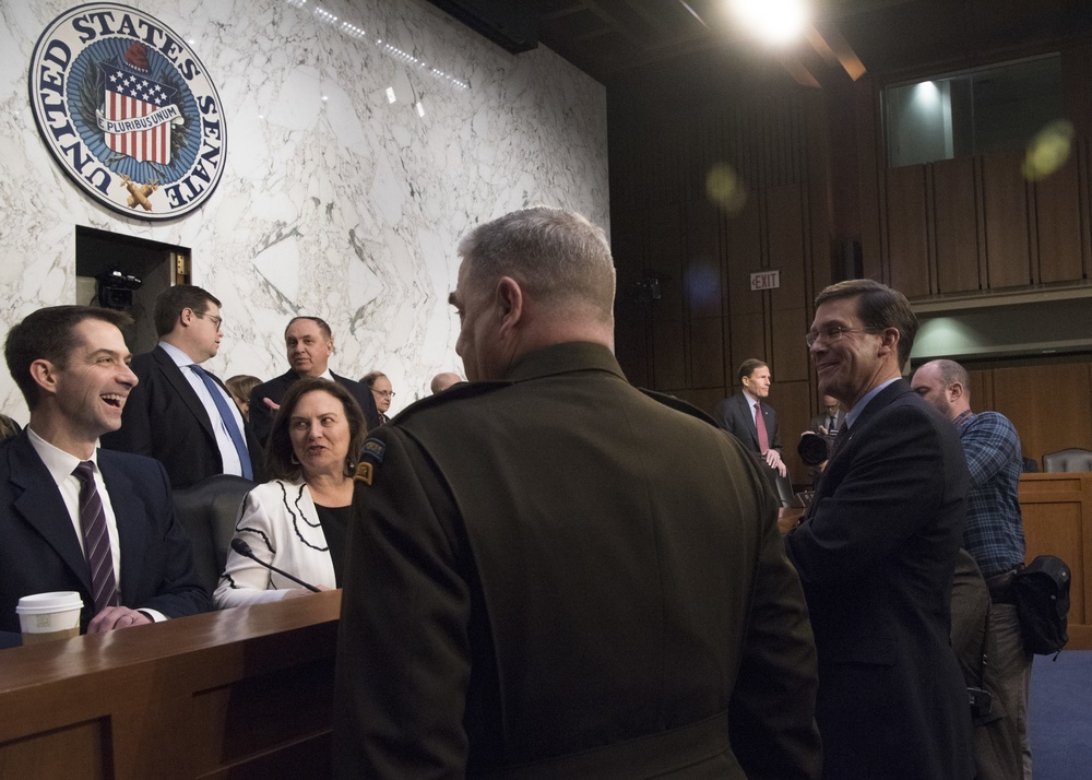 Dvids Images Secretary Esper Chairman Milley Provide Testimony To Senate Armed Services 1737