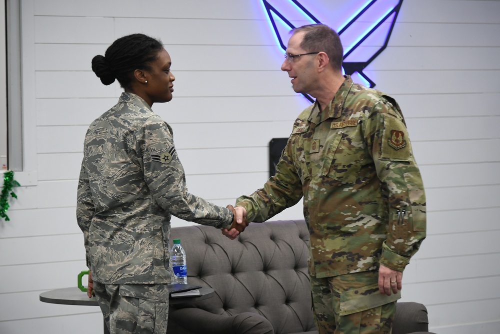 AFMC command chief visits Hill AFB