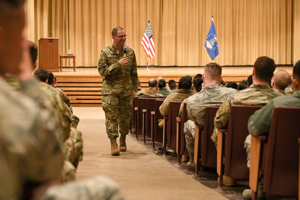 AFMC command chief visits Hill AFB