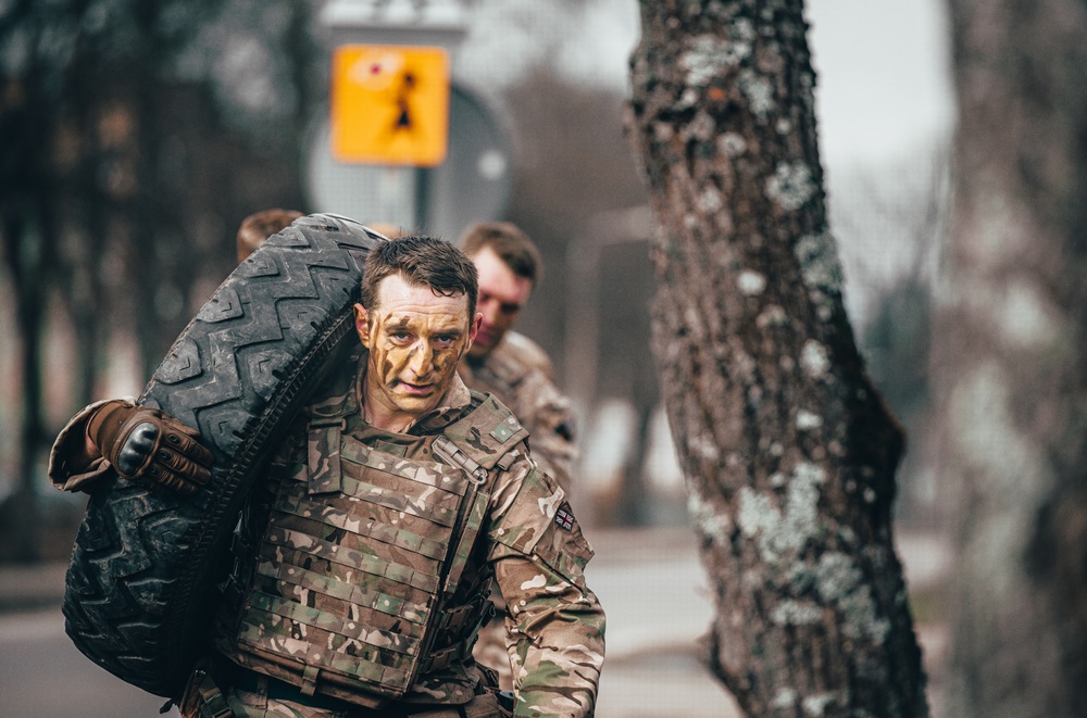 NATO BG-P Soldiers complete a British Army leadership course