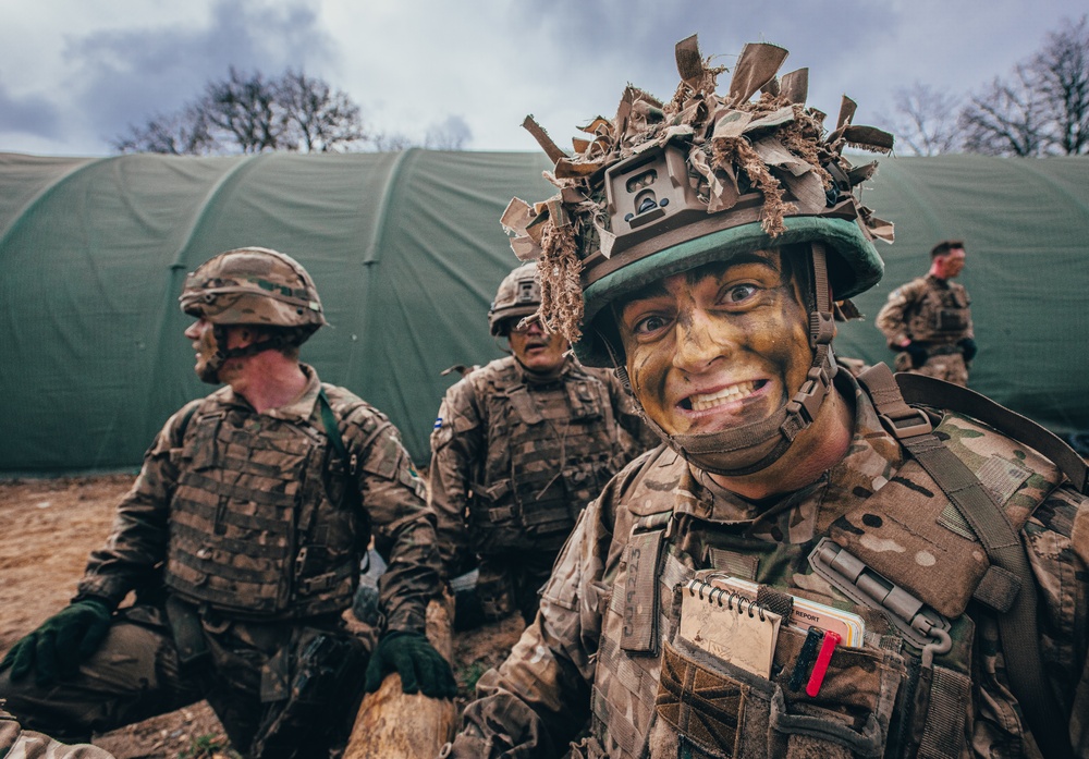 NATO BG-P Soldiers complete a British Army leadership course