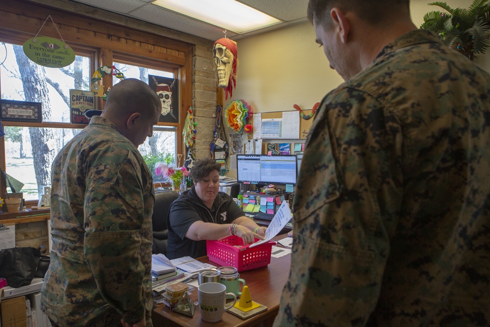 U.S. Marines prepare for IRT Project Camp Carter