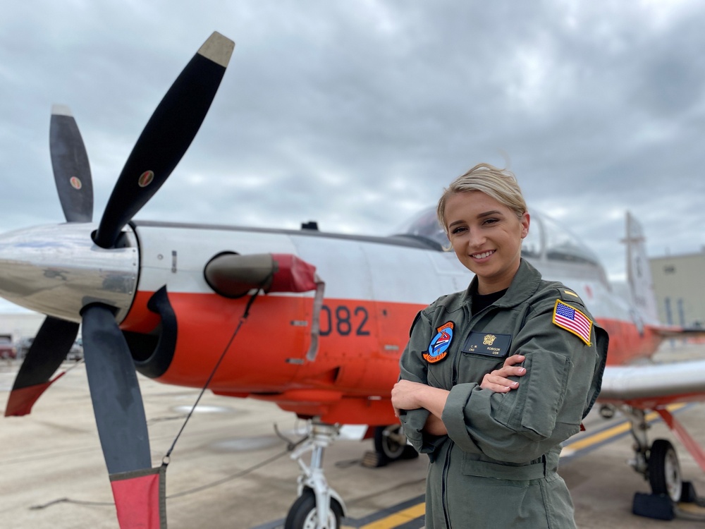 Student Naval Aviator at Training Air Wing 4