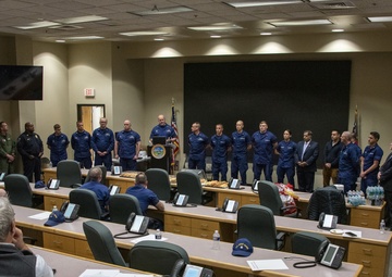 Coast Guard, maritime partners receive National Service Award for Golden Ray rescue