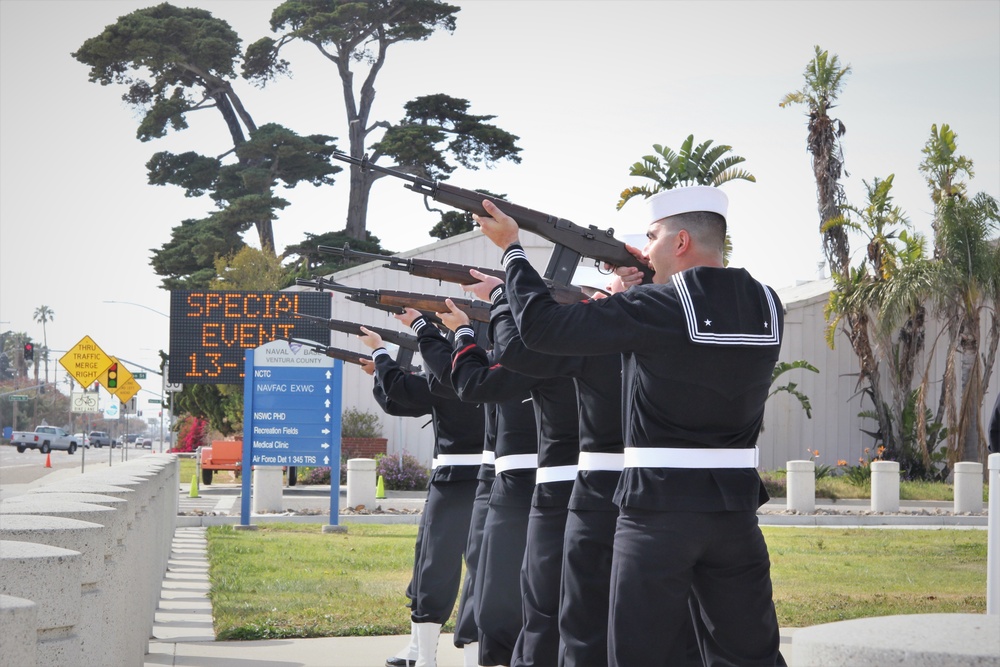 Fallen Seabee Honored at Gate Renaming Ceremony