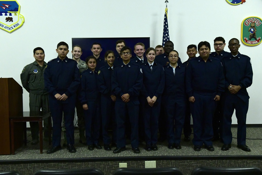 San Jacinto High School Air Force JROTC Tour