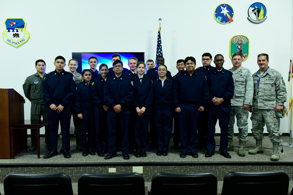 San Jacinto High School Air Force JROTC Tour