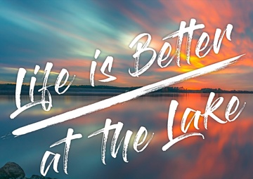 Life is Better at the Lake Logo