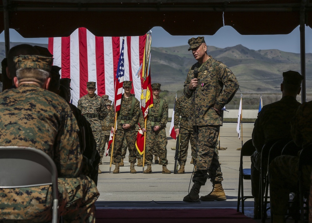 HMLA-169 Change of Command