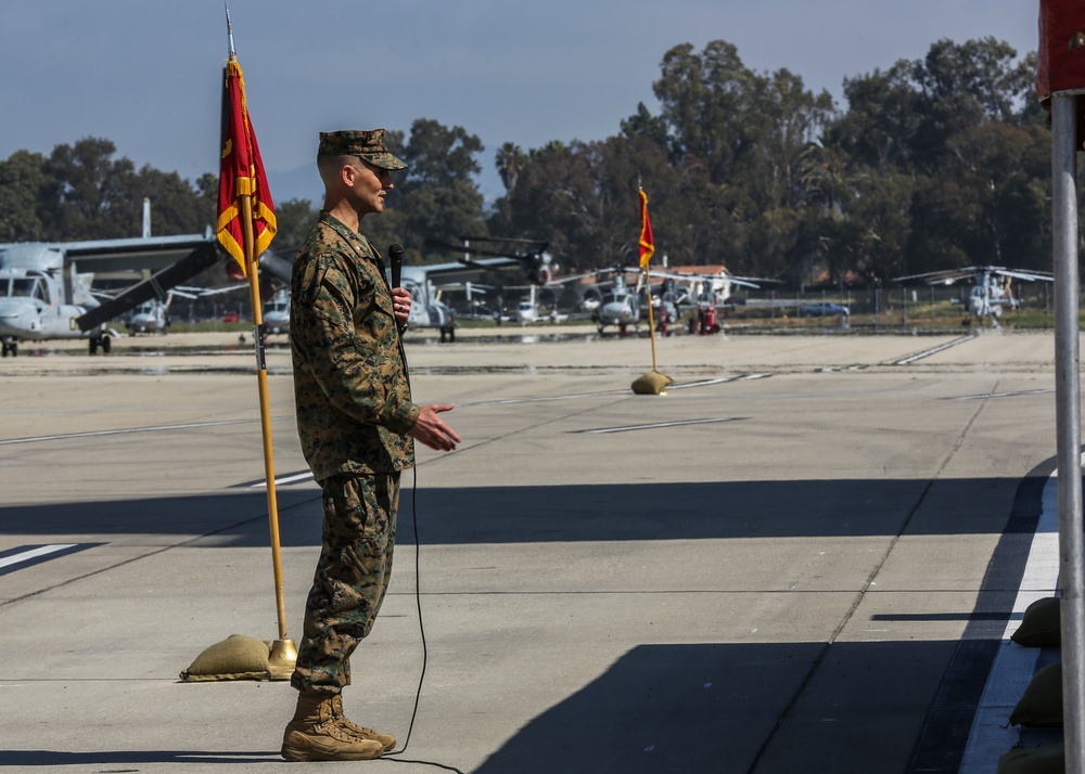 HMLA-169 Change of Command