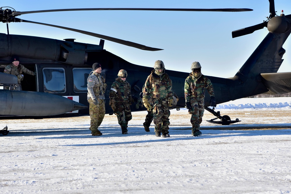 Defenders practice MEDEVAC during readiness exercise